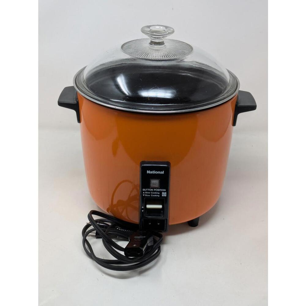 Vintage National SR-40S 8 Cup Orange Multi Rice Cooker-Japan